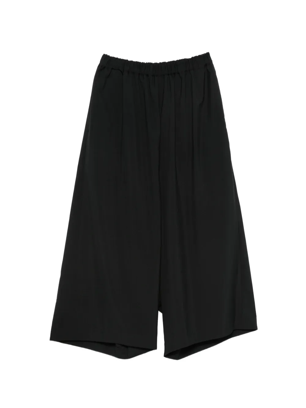 Comme Des Garçons elasticated-waistband cropped trousers