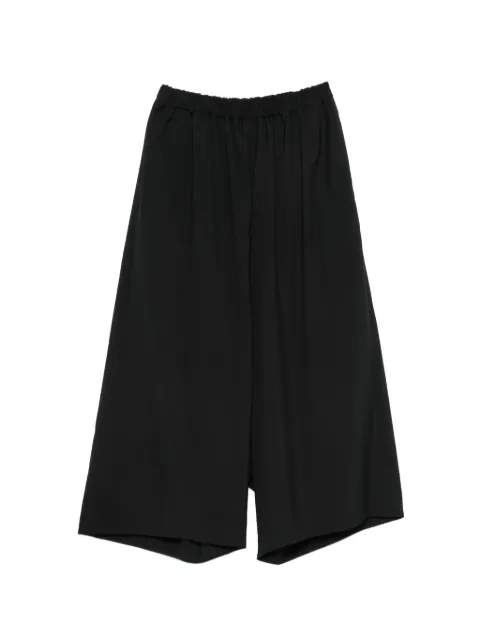 Comme Des Garçons 松紧腰边露踝裤