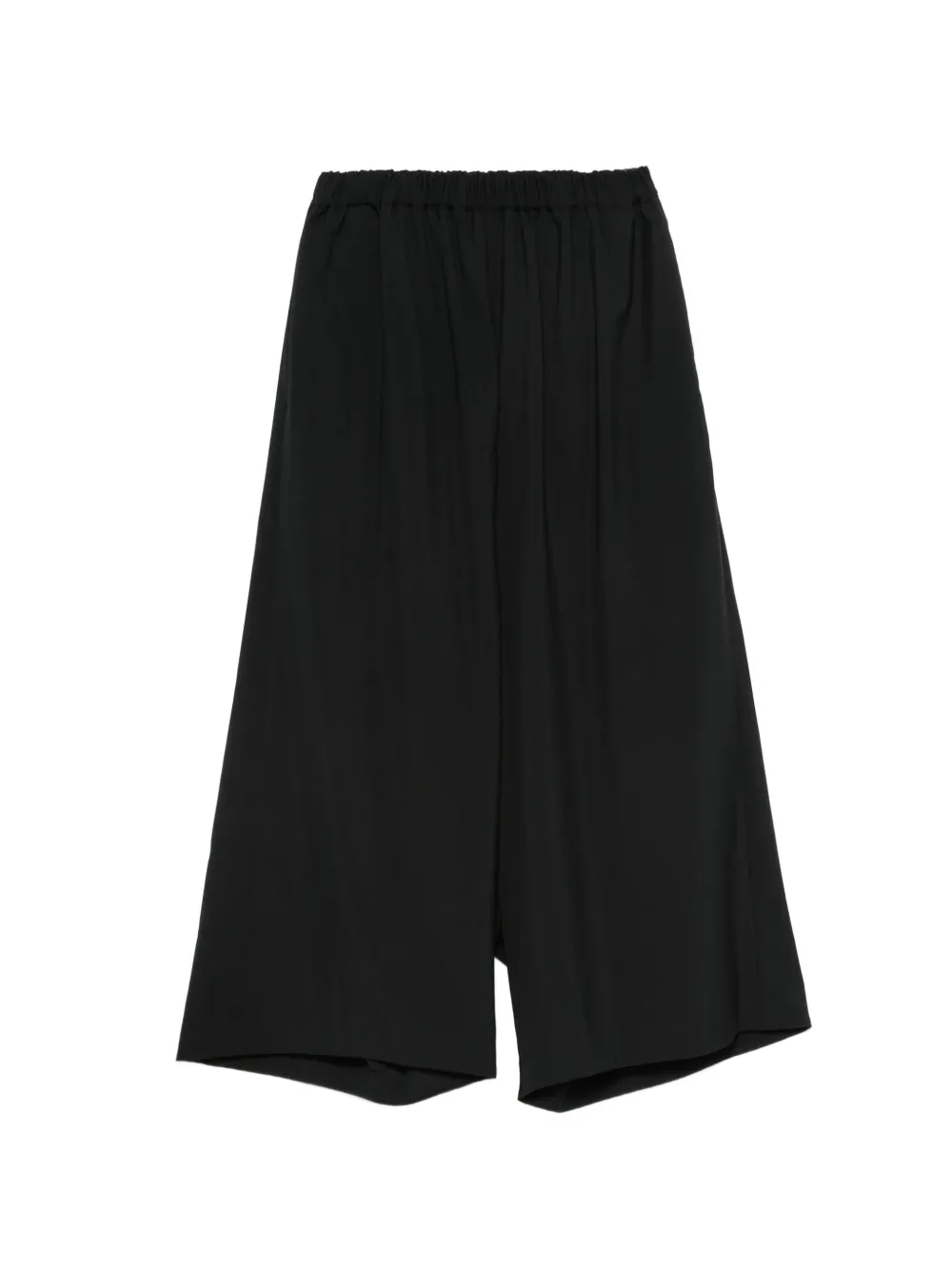 Comme Des Garçons elasticated-waistband cropped trousers