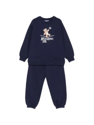 新品未使用　Moschino モスキーノ　キッズ　スウェット 上下セット　5A Moschino Kids（モスキーノ・キッズ）スウェット セットアップ - FARFETCH