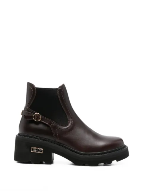 Cult botas chelsea Grace de piel con hebilla