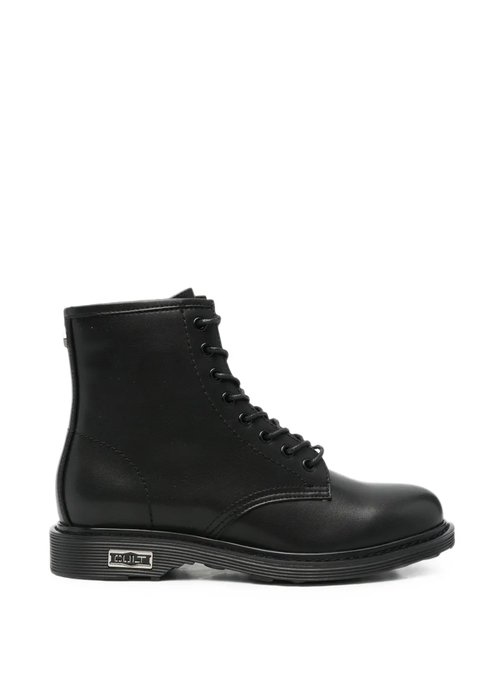 Cult Sabbath lace-up leather ankle boots