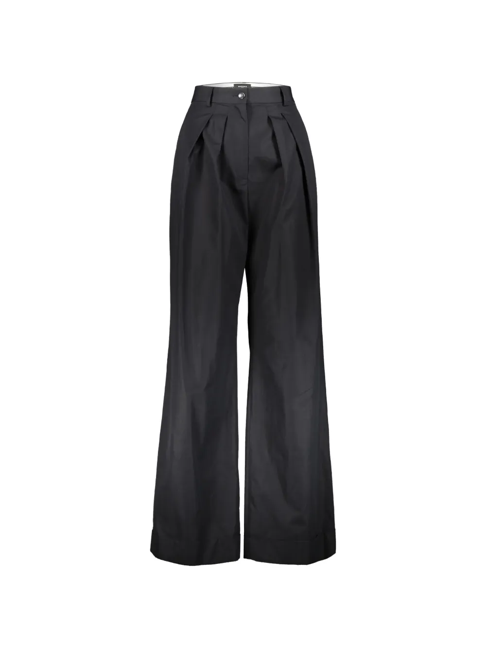 Rochas pleated wide-leg trousers - Nero