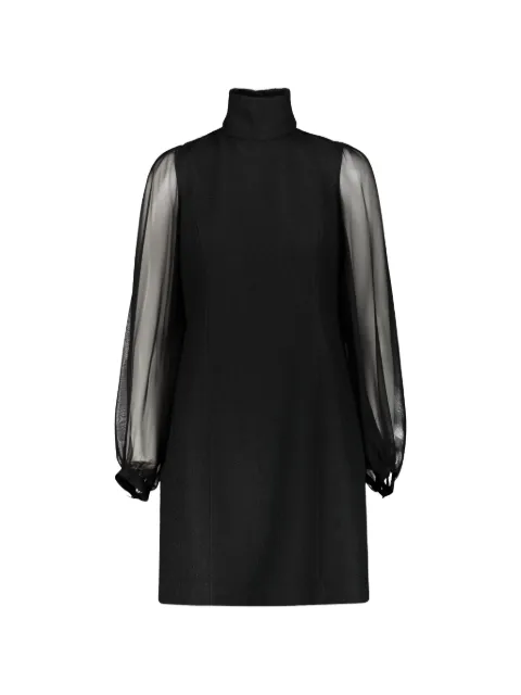 Rochas turtleneck mini dress