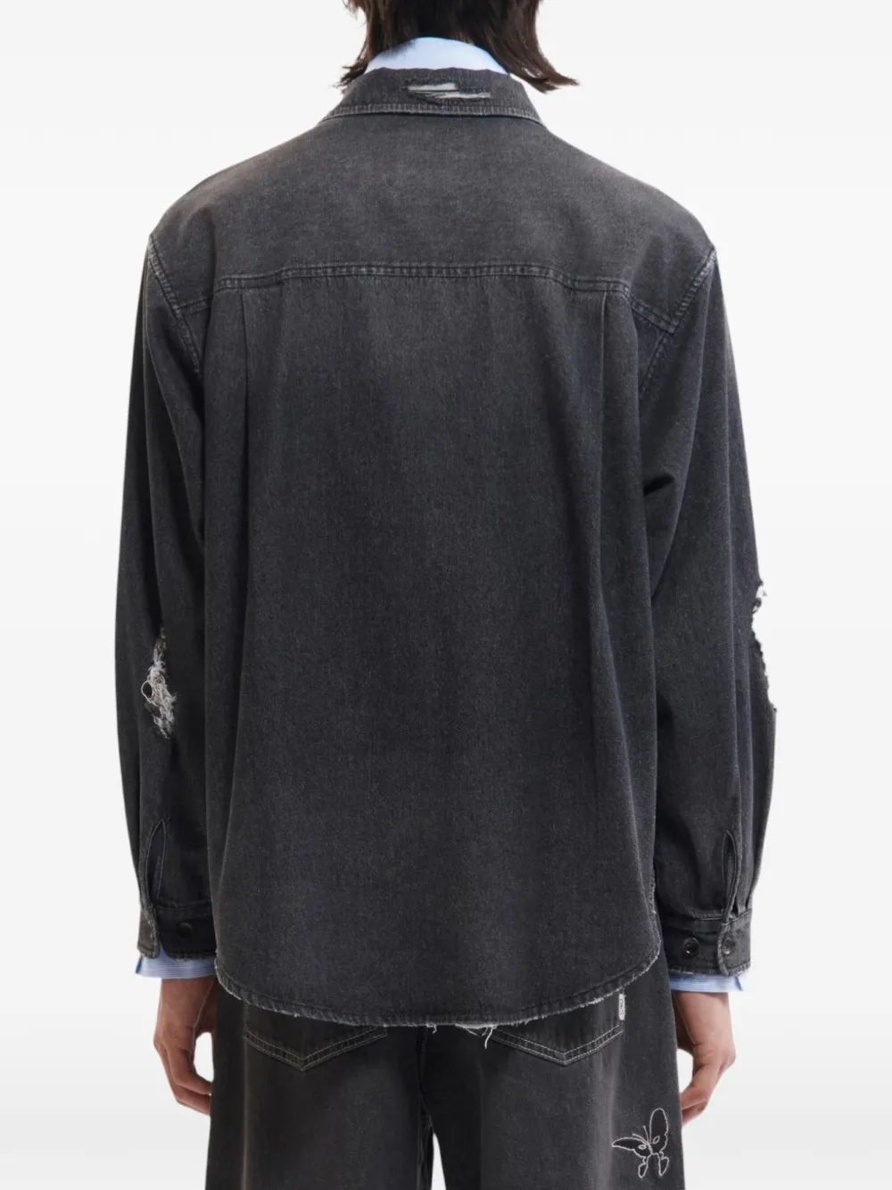Perks And Mini Moments In Love gerafelde shirtjack Zwart