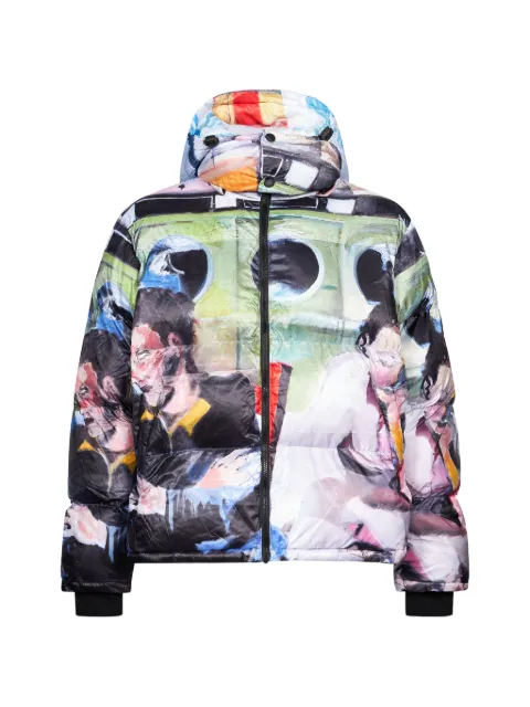 KidSuper Sunday Mornings graphic-print padded coat