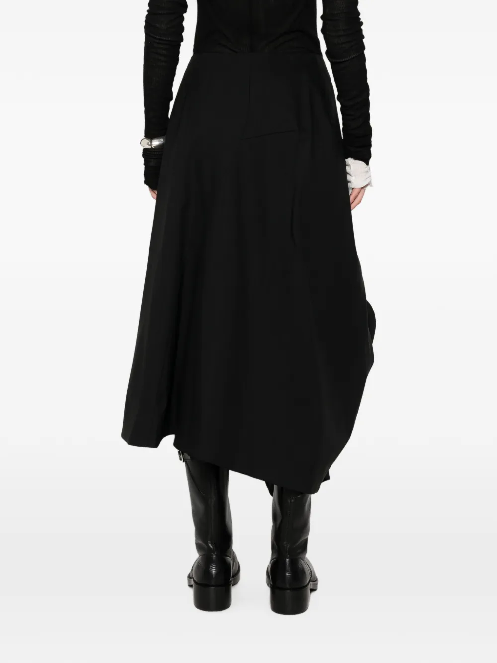 Comme Des Garçons Asymmetrische rok Zwart
