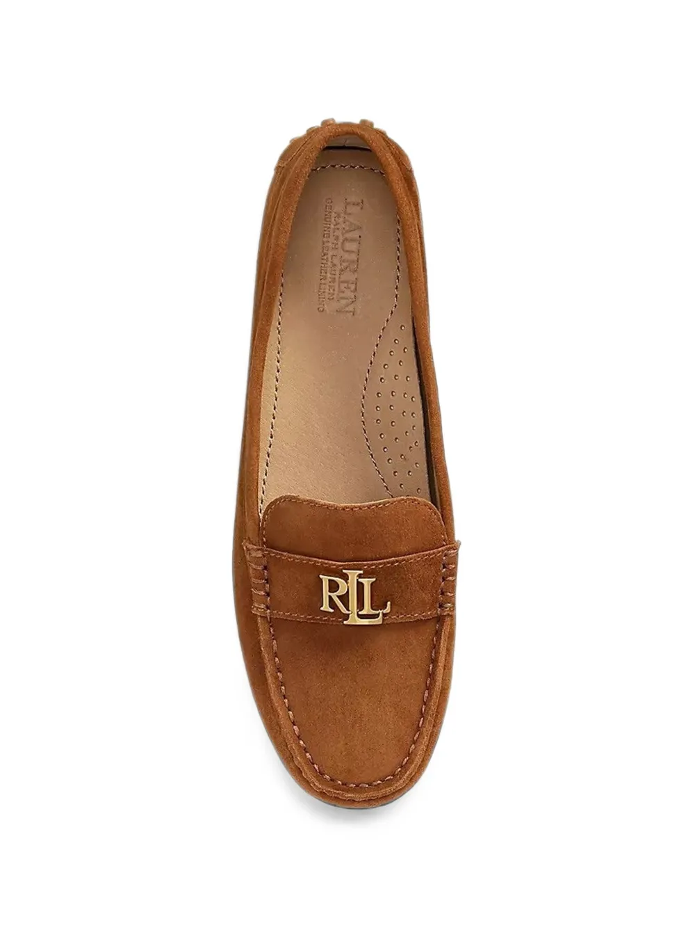 Lauren Ralph Lauren Barnsbury logo-plaque loafers Bruin