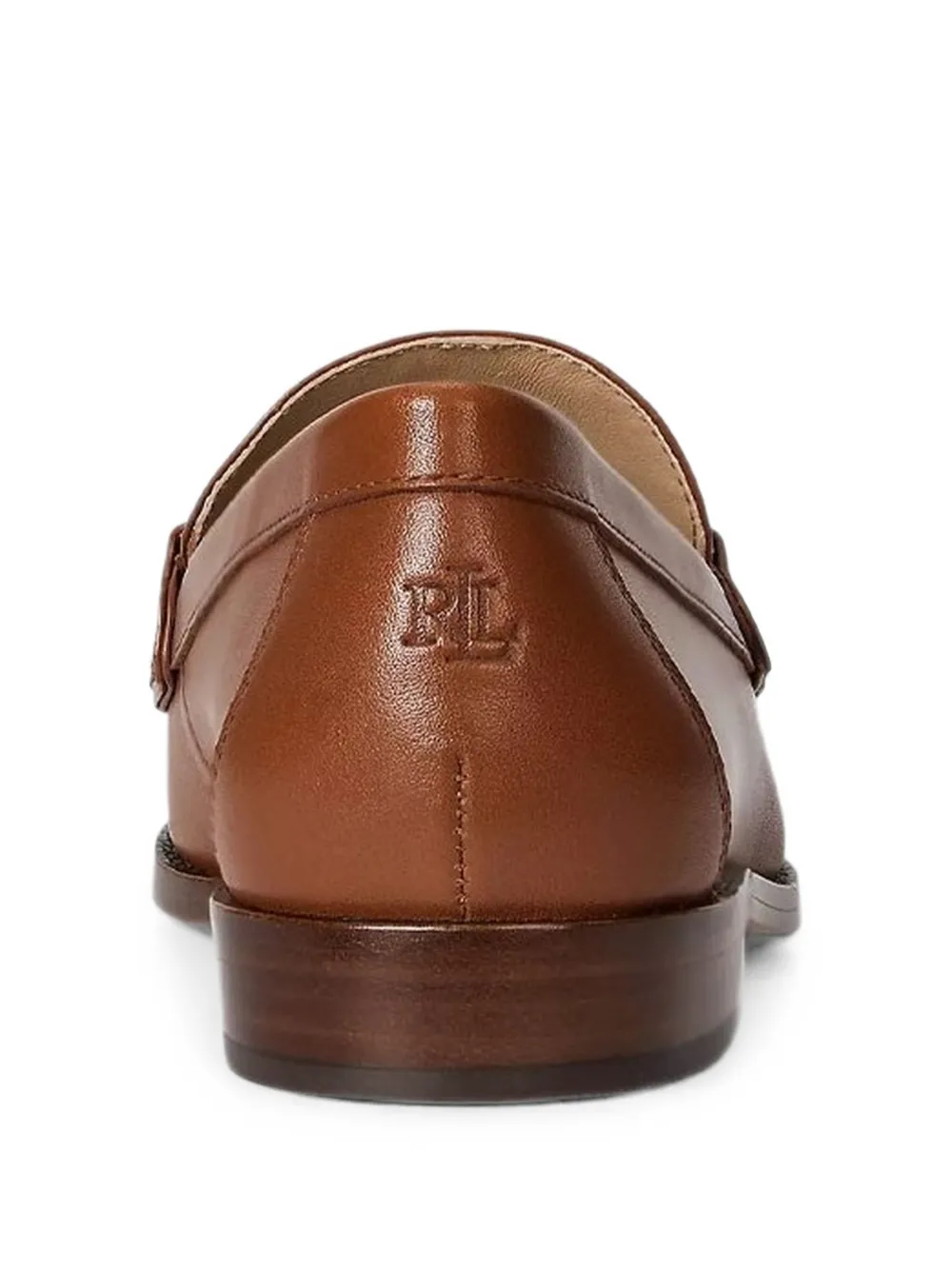 Lauren Ralph Lauren Tasha logo-plaque leather loafers Bruin