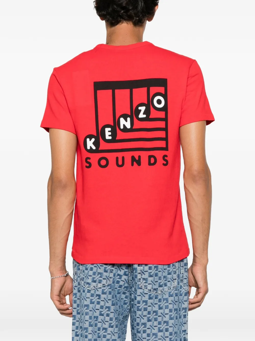 Kenzo Sounds T-shirt Rood