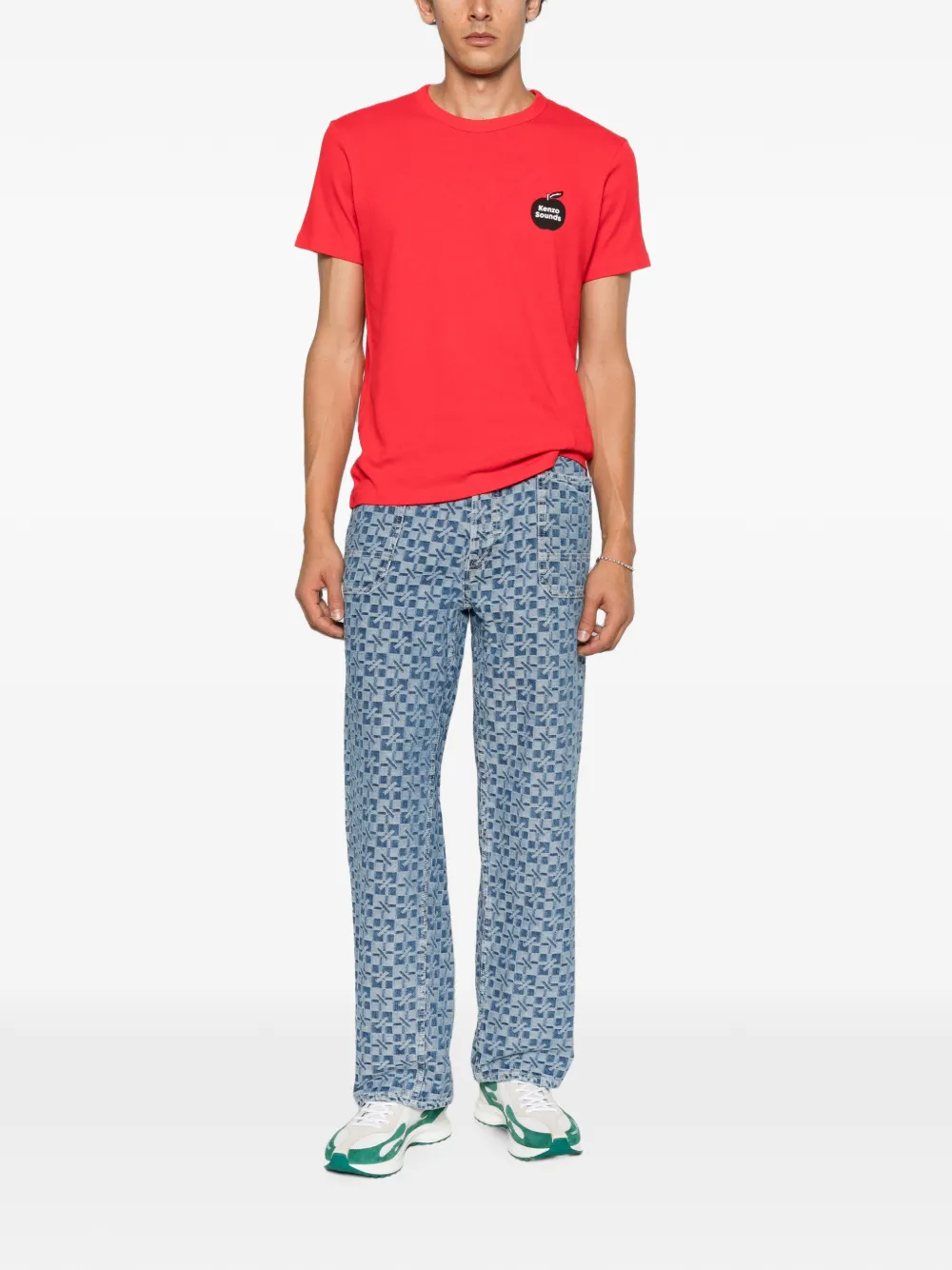 Kenzo Sounds T-shirt Rood