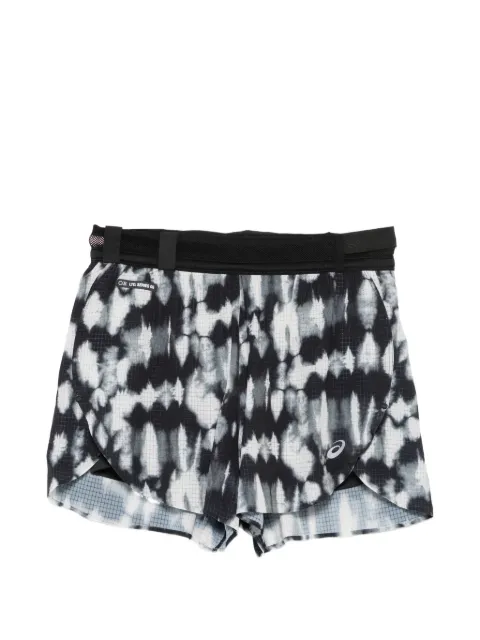 ASICS tie-dye ripstop shorts
