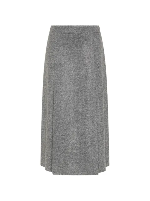 Seventy pleated midi skirt