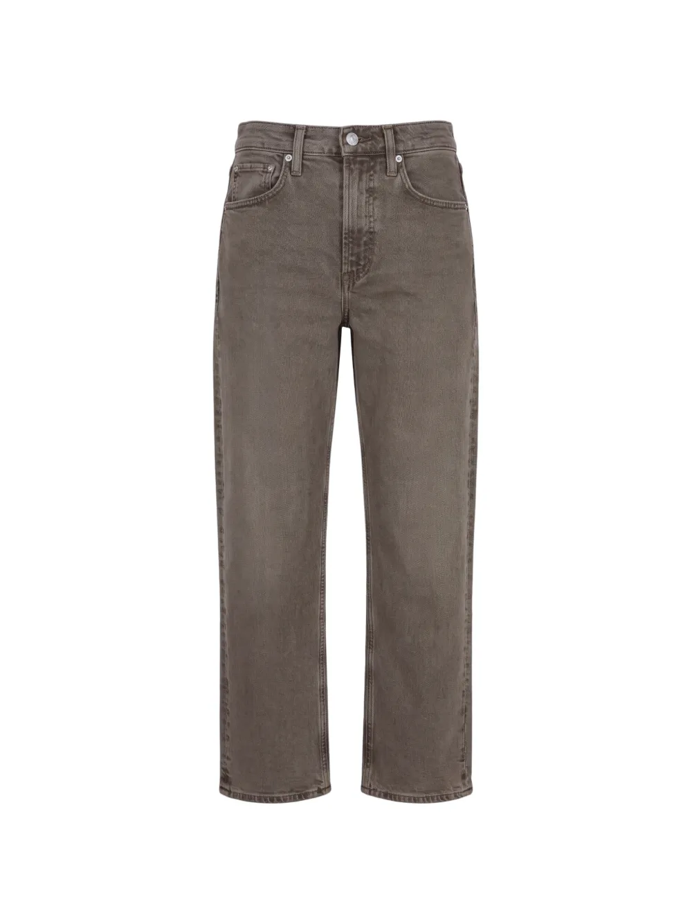 Citizens of Humanity faded-effect straight-leg jeans - Marrone