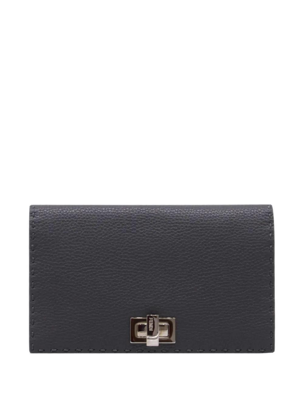 Fendi Pre-Owned Selleria turn-lock wallet - Nero