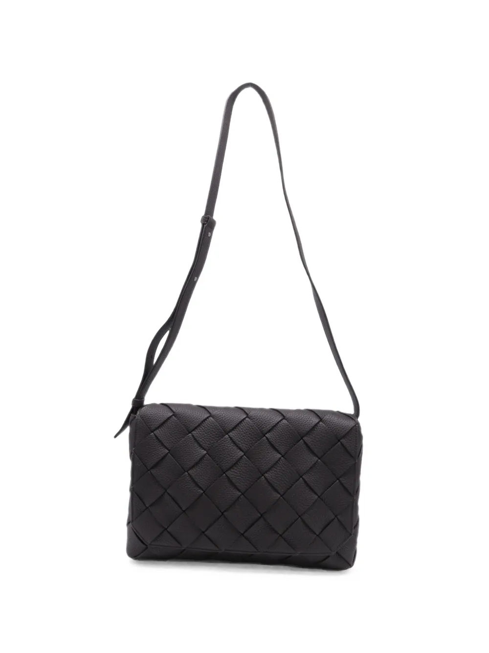 Bottega Veneta Pre-Owned Diago Intreccio crossbody bag - Marrone