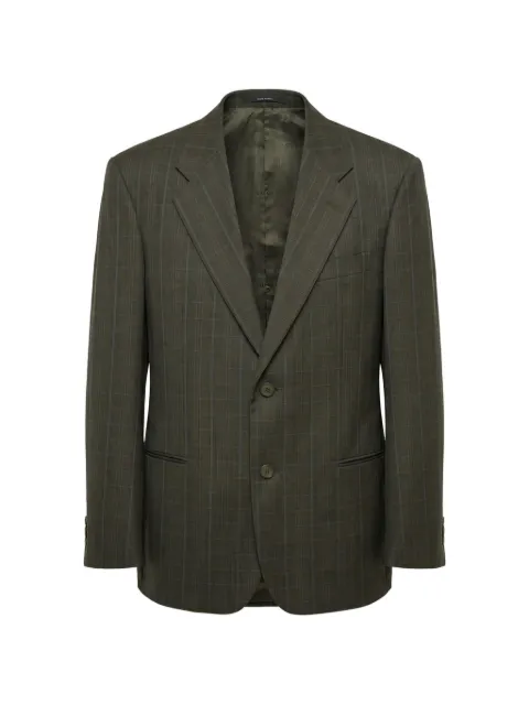 Gucci blazer en laine à carreaux