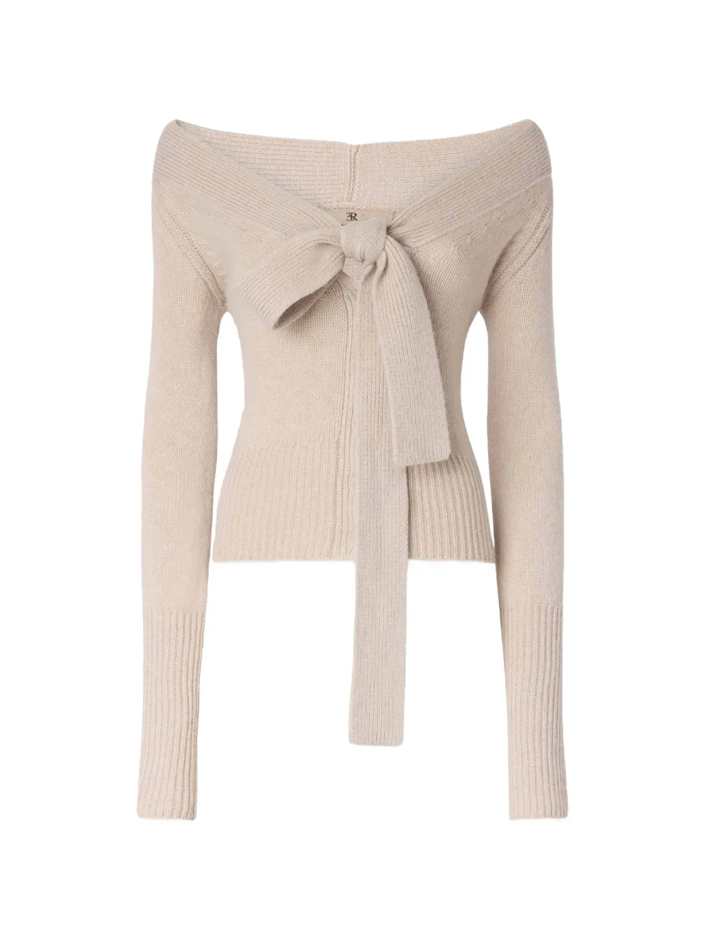 Ermanno Scervino bow-detail off-shoulder sweater