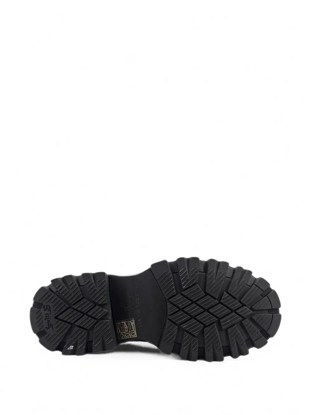 Madison Maison shearling-lined buckle-strap boots Zwart