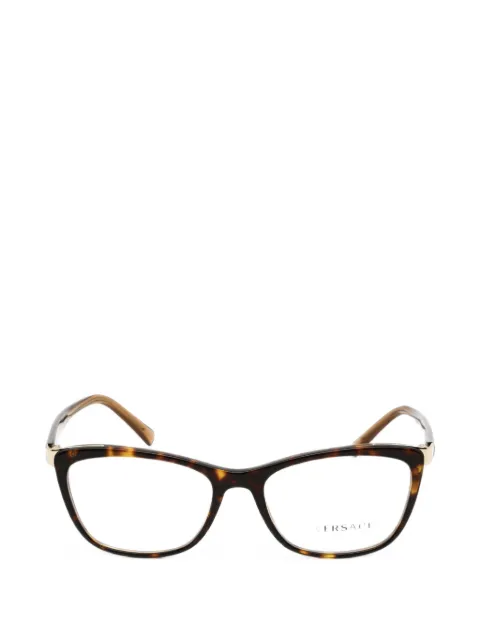 Versace Eyewear gafas con efecto de carey