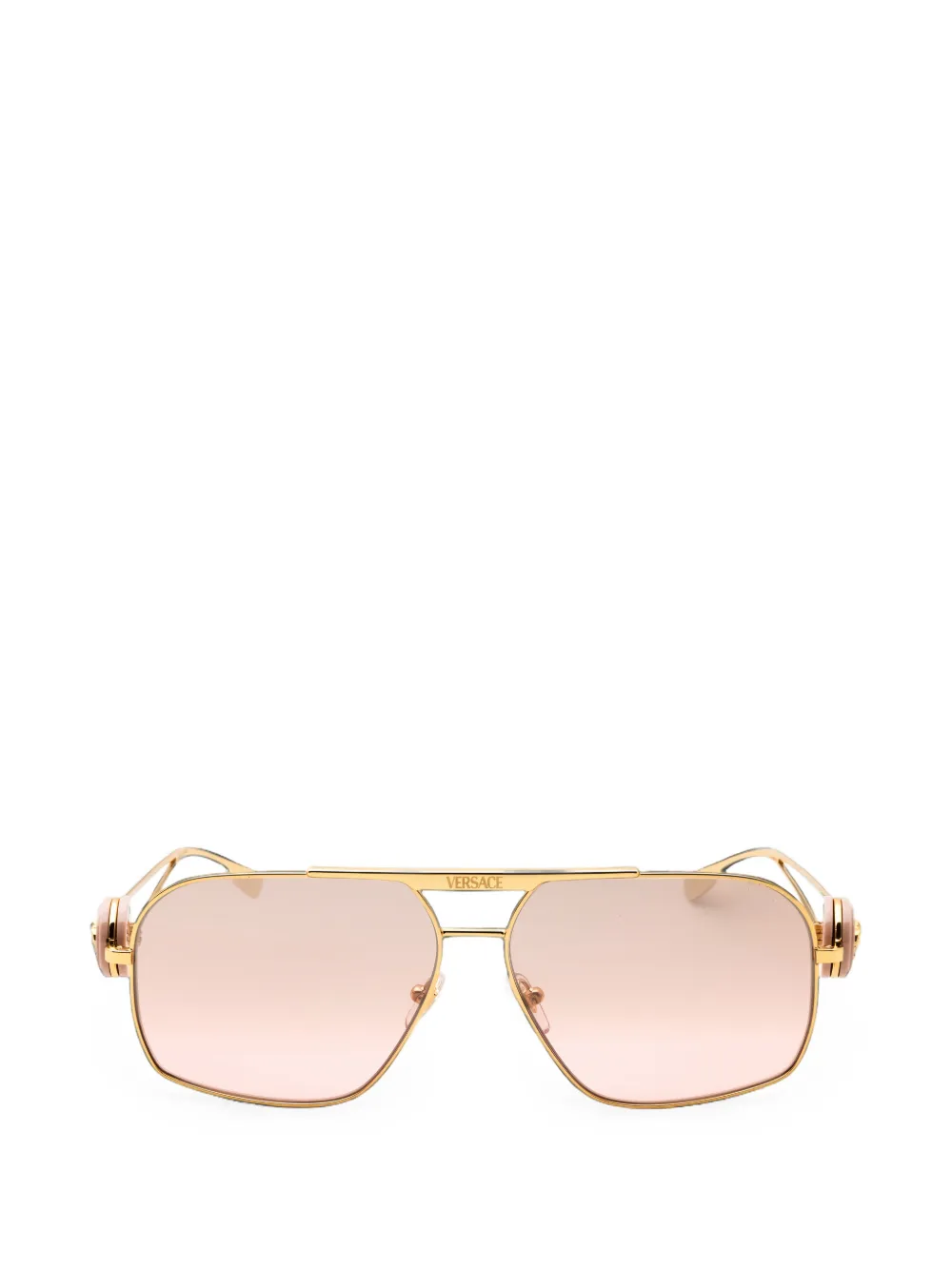 Versace Eyewear geometric-frame sunglasses · 62