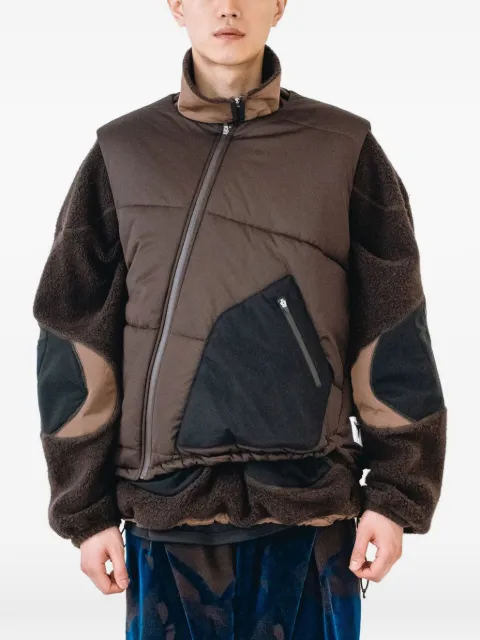 Yoshiokubo twisted gilet