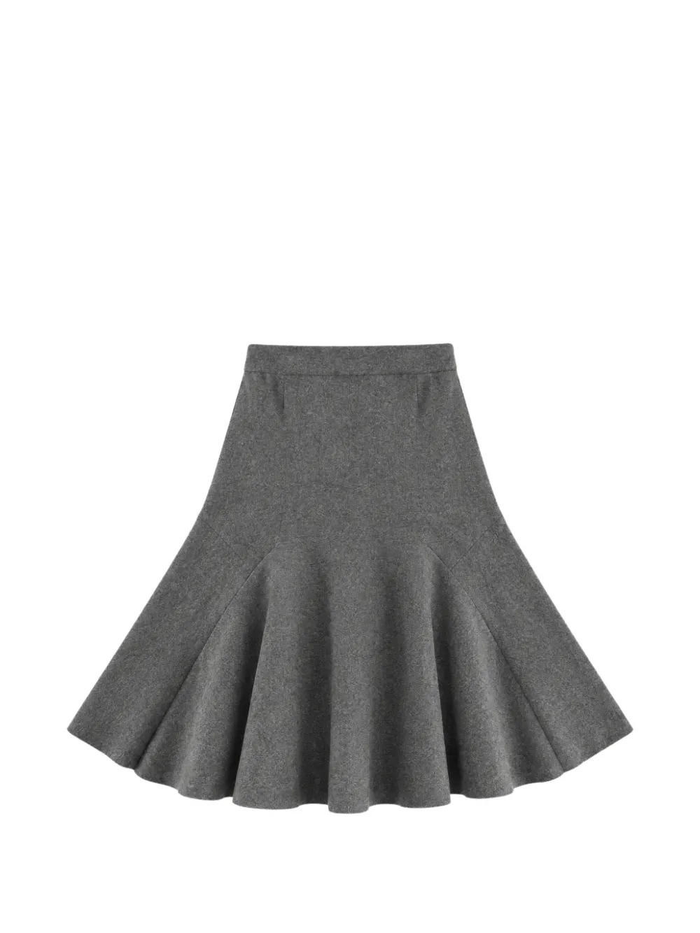 Seventy flared midi skirt - Grigio