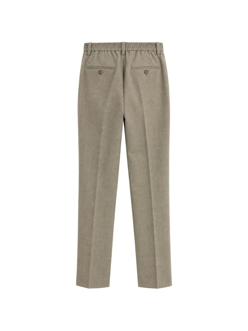 Seventy Plooibroek met elastische taille Grijs