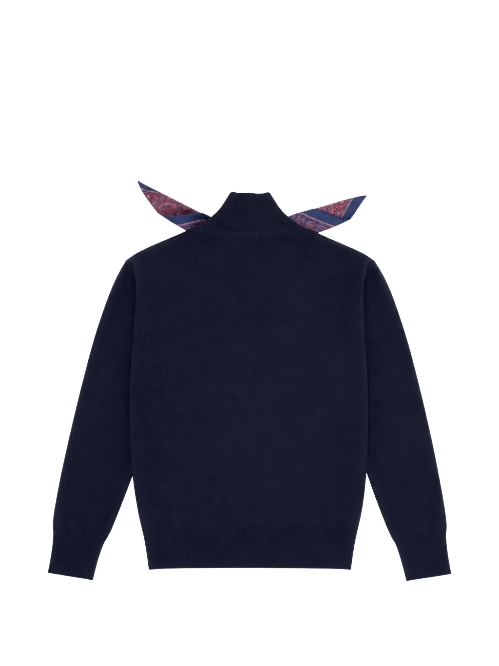 Seventy Coltrui met paisley-sjaal Blauw