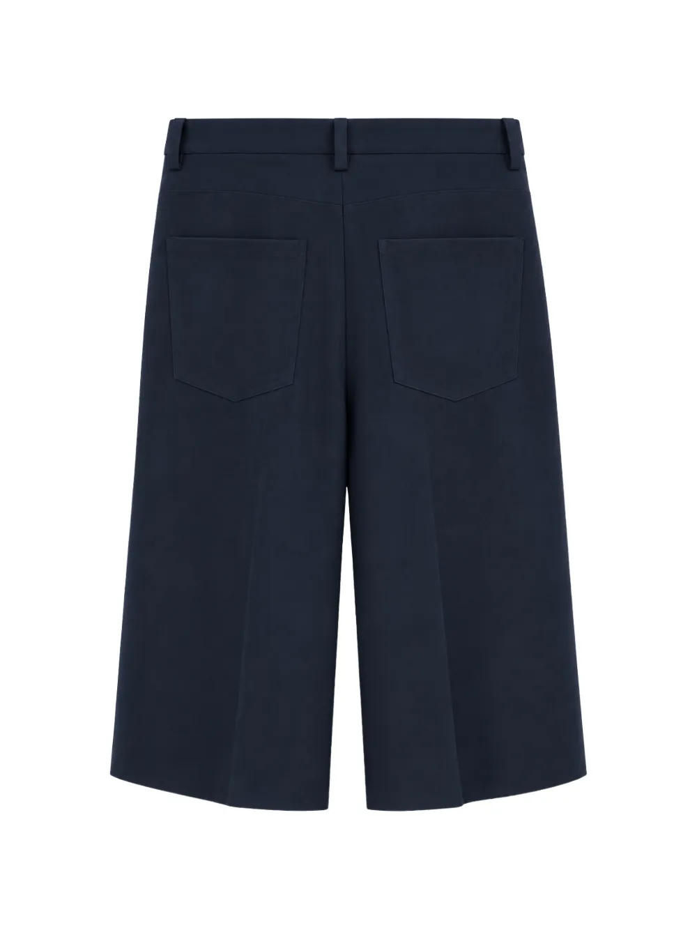 Seventy pressed-crease shorts Blauw