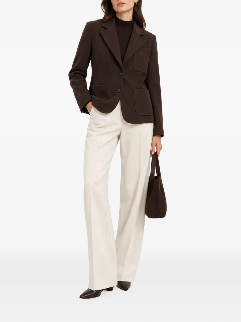 Seventy single-breasted blazer Bruin