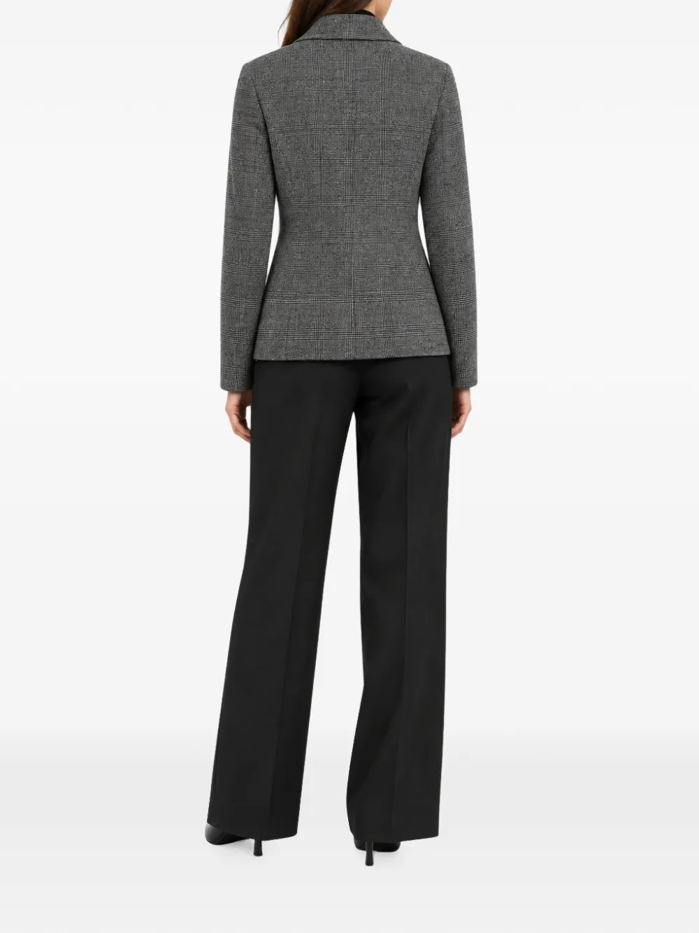 Seventy Prince of Wales geruite blazer Grijs