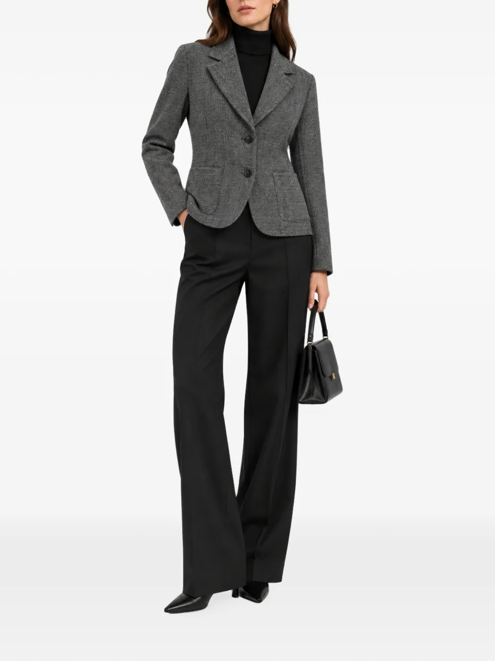 Seventy Prince of Wales geruite blazer Grijs