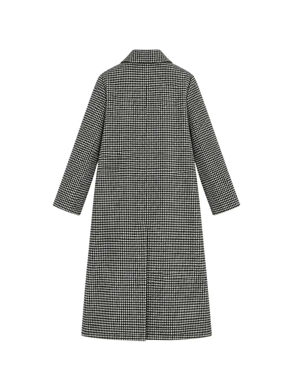 Seventy Jas met pied-de-poule print Zwart