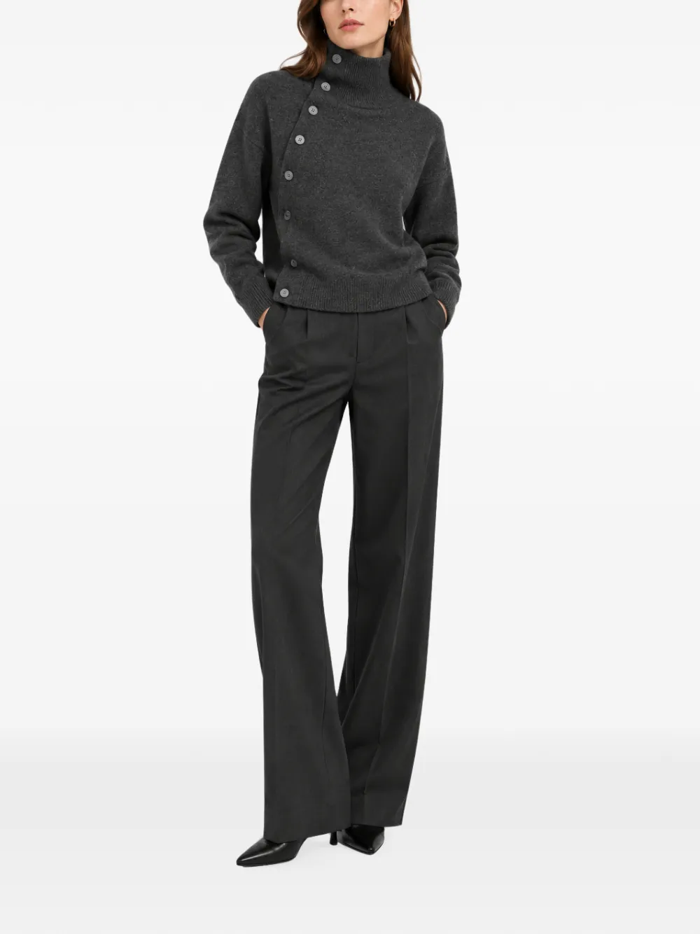 Seventy turtleneck sweater Grijs