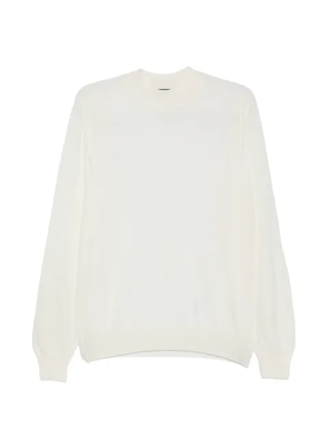 Barba fine-knit mock-neck sweater