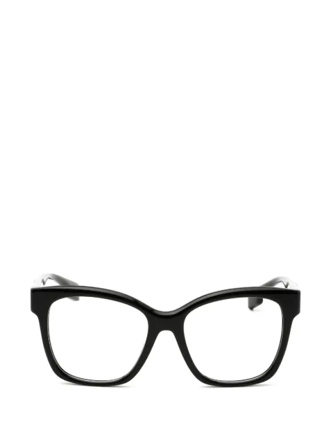 Burberry Eyewear check-pattern rectangle-frame glasses