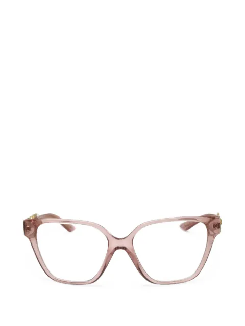 Versace Eyewear geometric-frame glasses