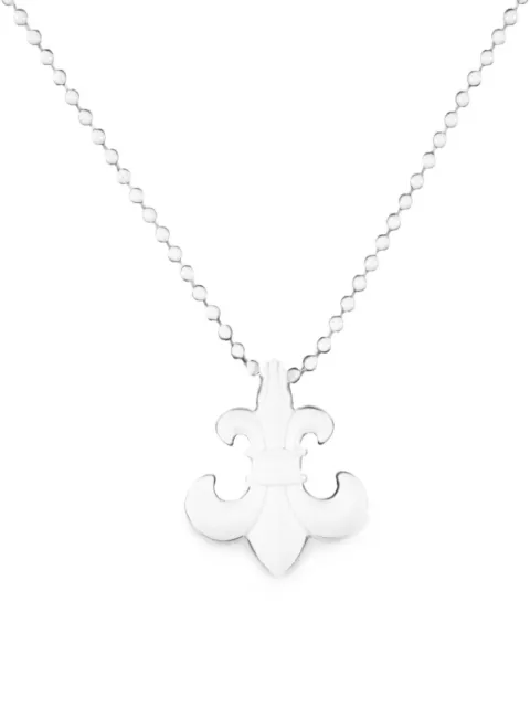 Chrome Hearts fleur-de-lis pendant necklace