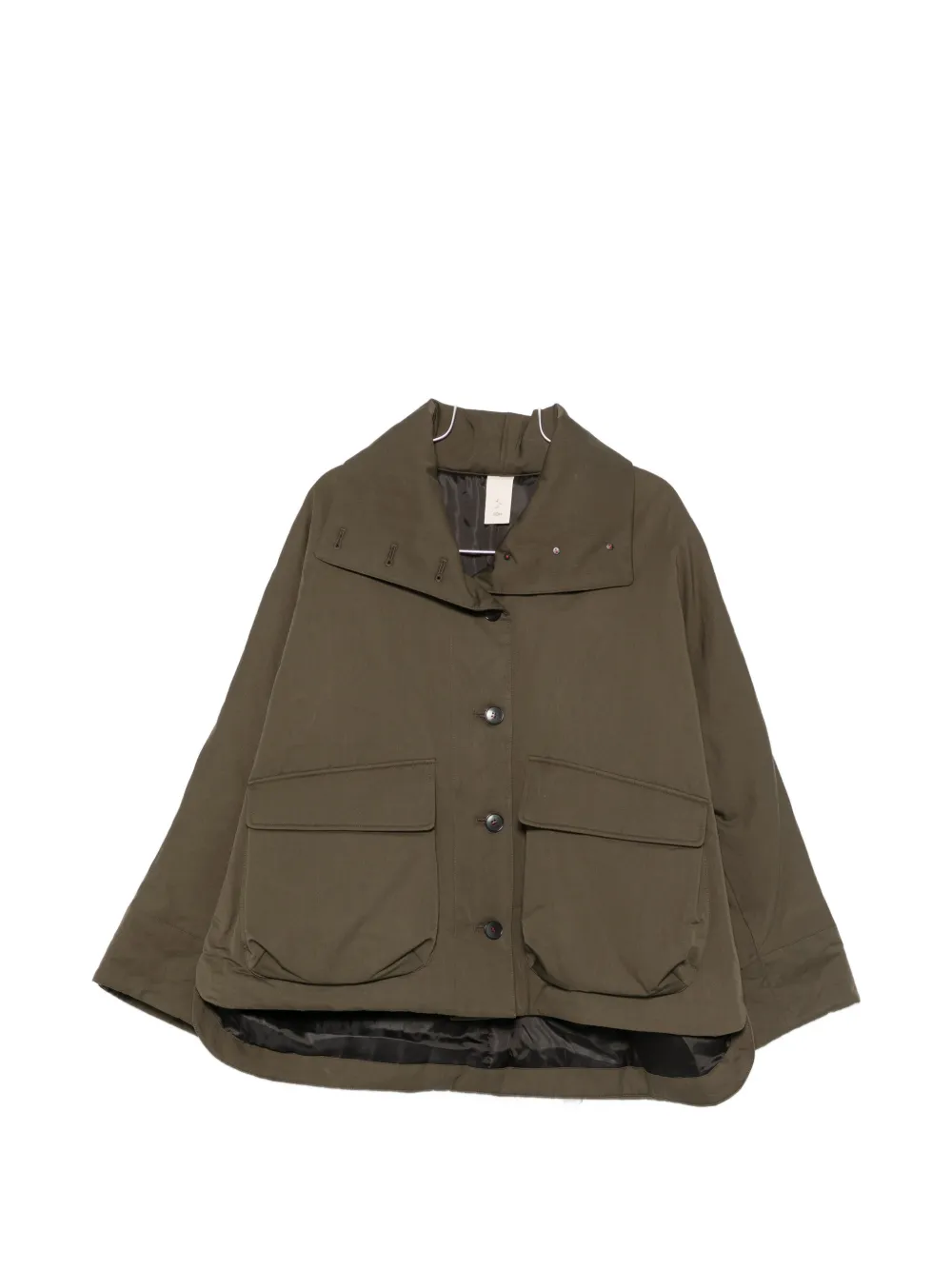 SOH flap-pocket jacket