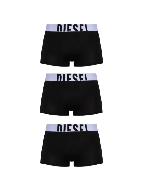 Diesel three-pack boxer briefs in stretch cotton
