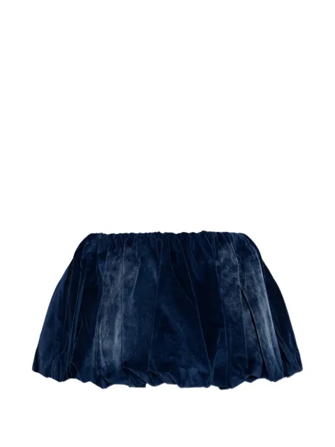 Diesel minifalda De-Muj-FSJ1 con efecto de terciopelo