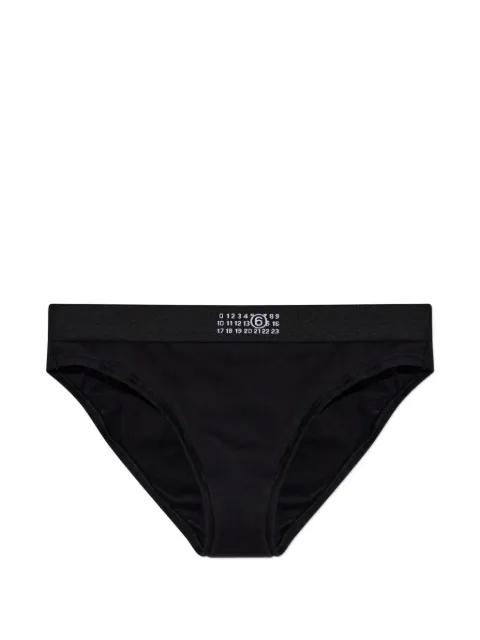 MM6 Maison Margiela logo-print briefs