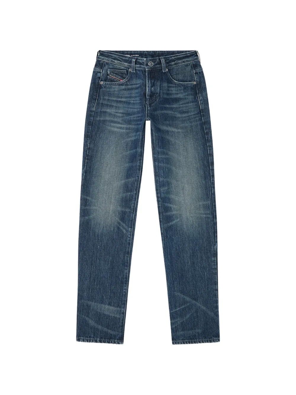 Diesel regular-waist D-heel regular jeans