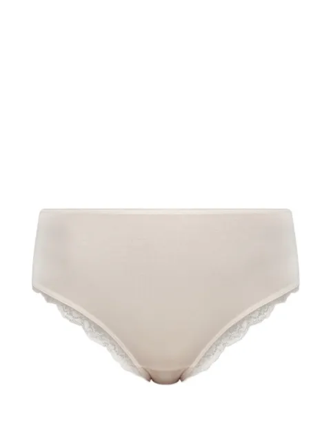 Hanro Dana lace-trim midi briefs