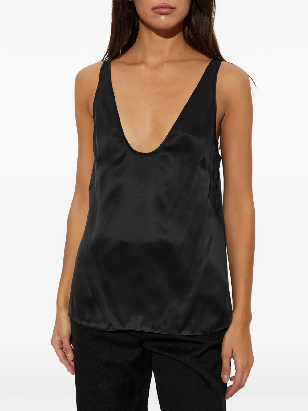TOM FORD Zijden top Zwart
