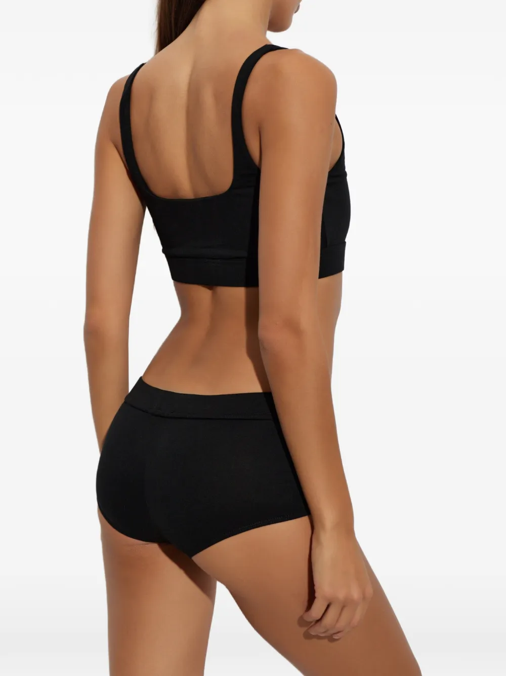 DSQUARED2 Bralette met logoband Zwart