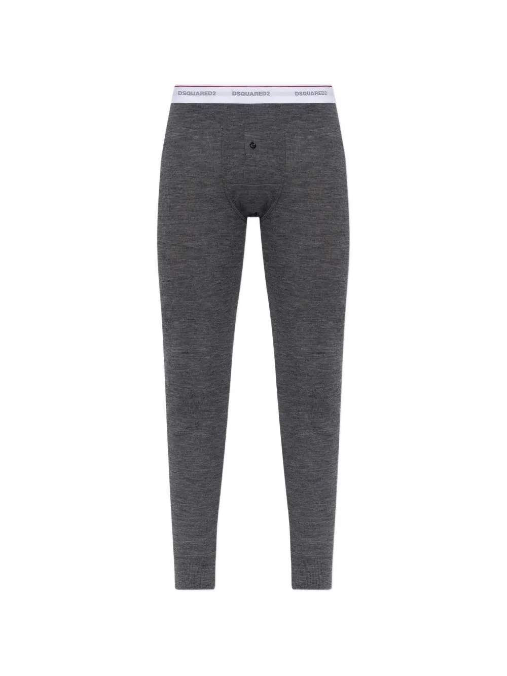 Dsquared2 Logo-waistband Pajama Bottoms In Grey