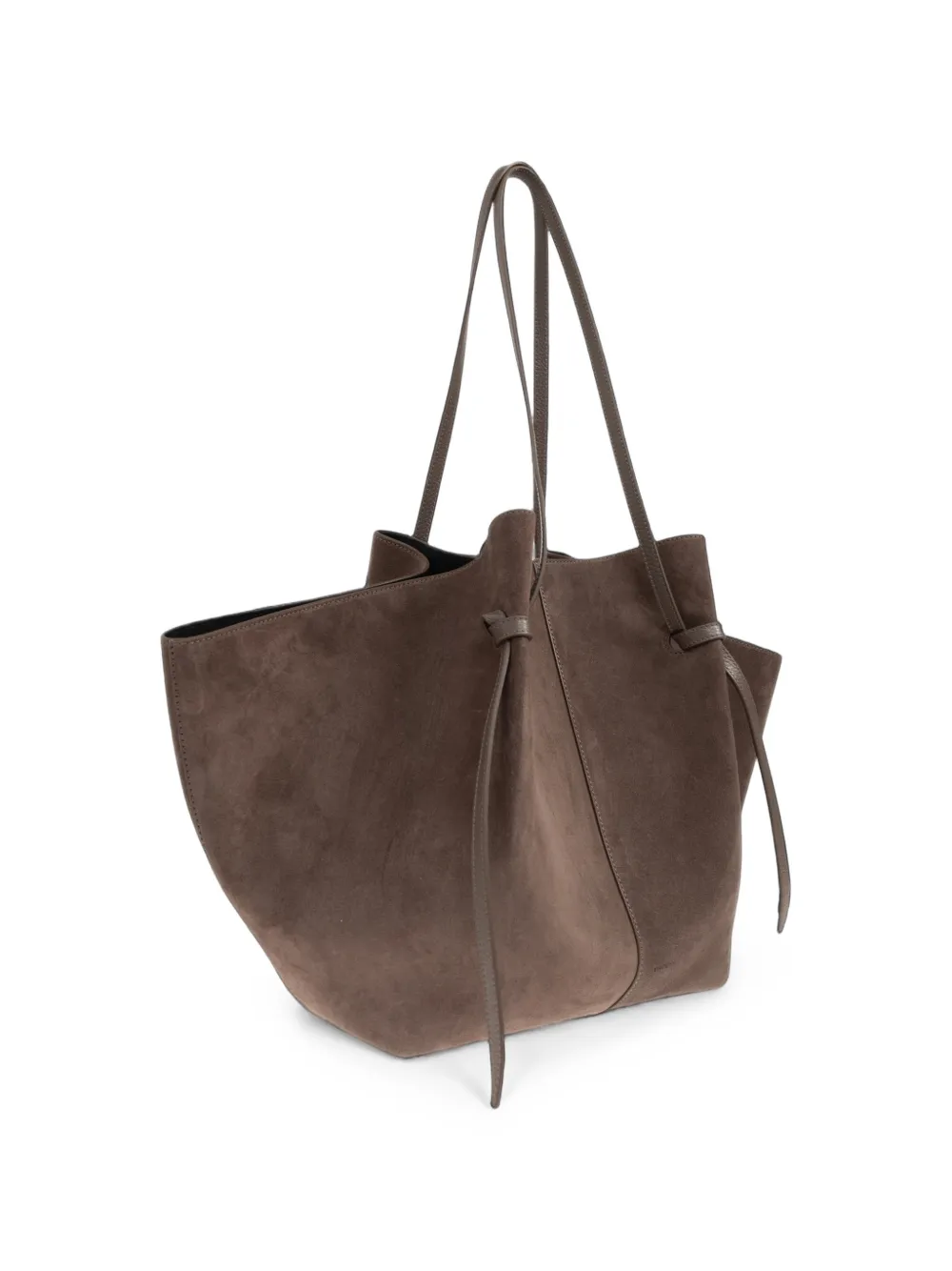 Yuzefi XL Mochi suède shopper Bruin