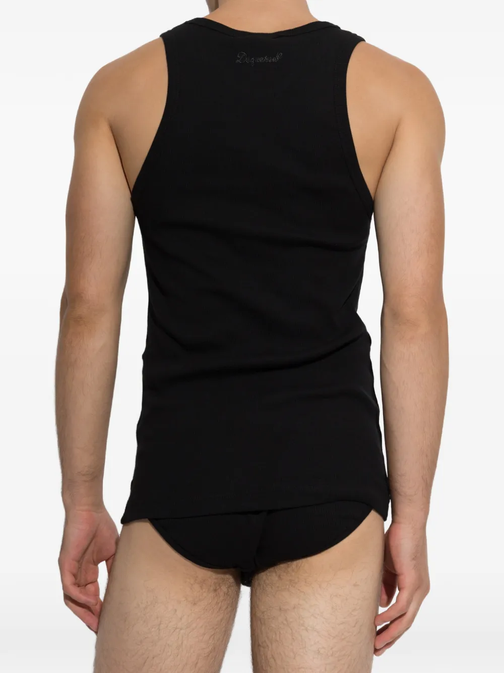 DSQUARED2 Basic tanktop Zwart